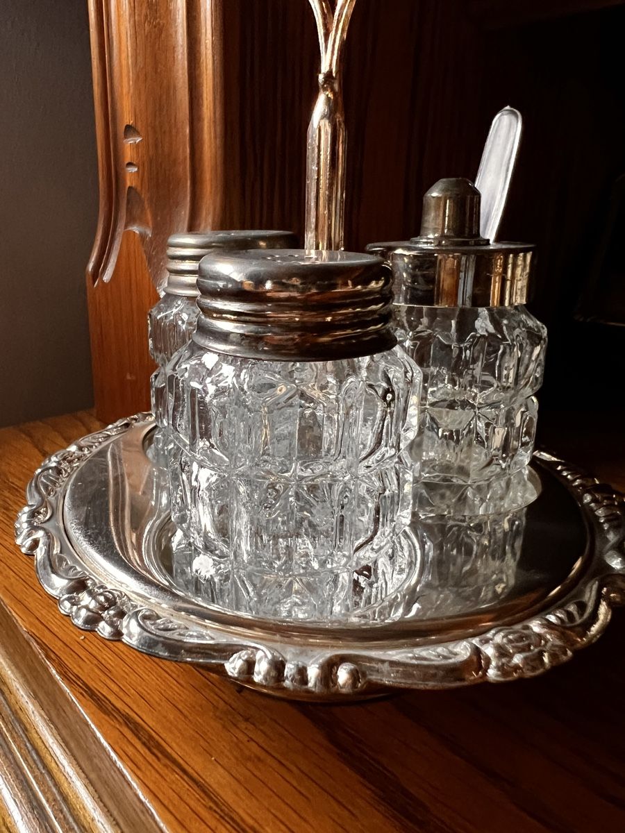 Services de table: Salz/Pfefferstreuer Glas – D'occasion à St. Gallen par sitoflek 1