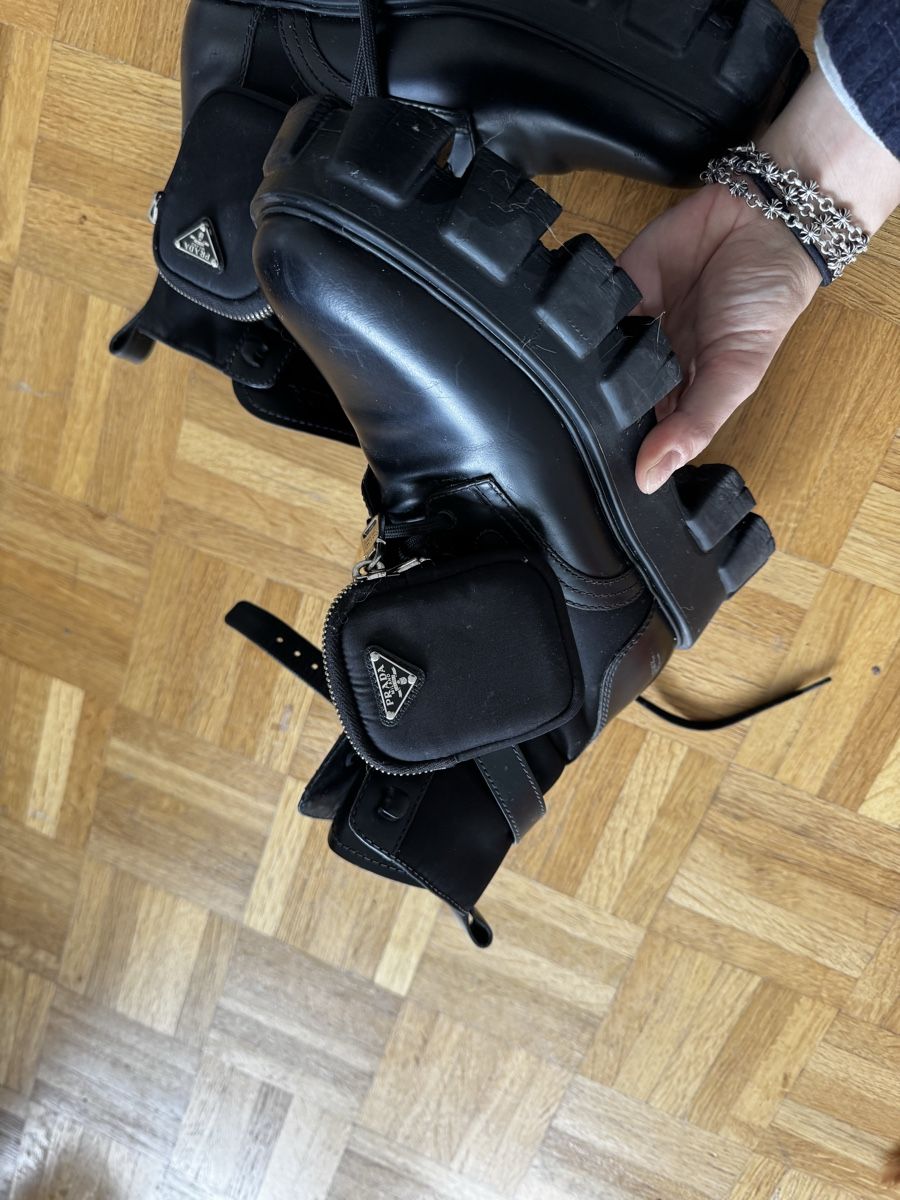 Prada Scarpe da uomo: Prada Monolith Boots 38.5 – Usato da Zürich venduto da forestF4iry 5