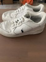 Polo Ralph Lauren Herren Leder Sneaker Weiss Gr. 43
