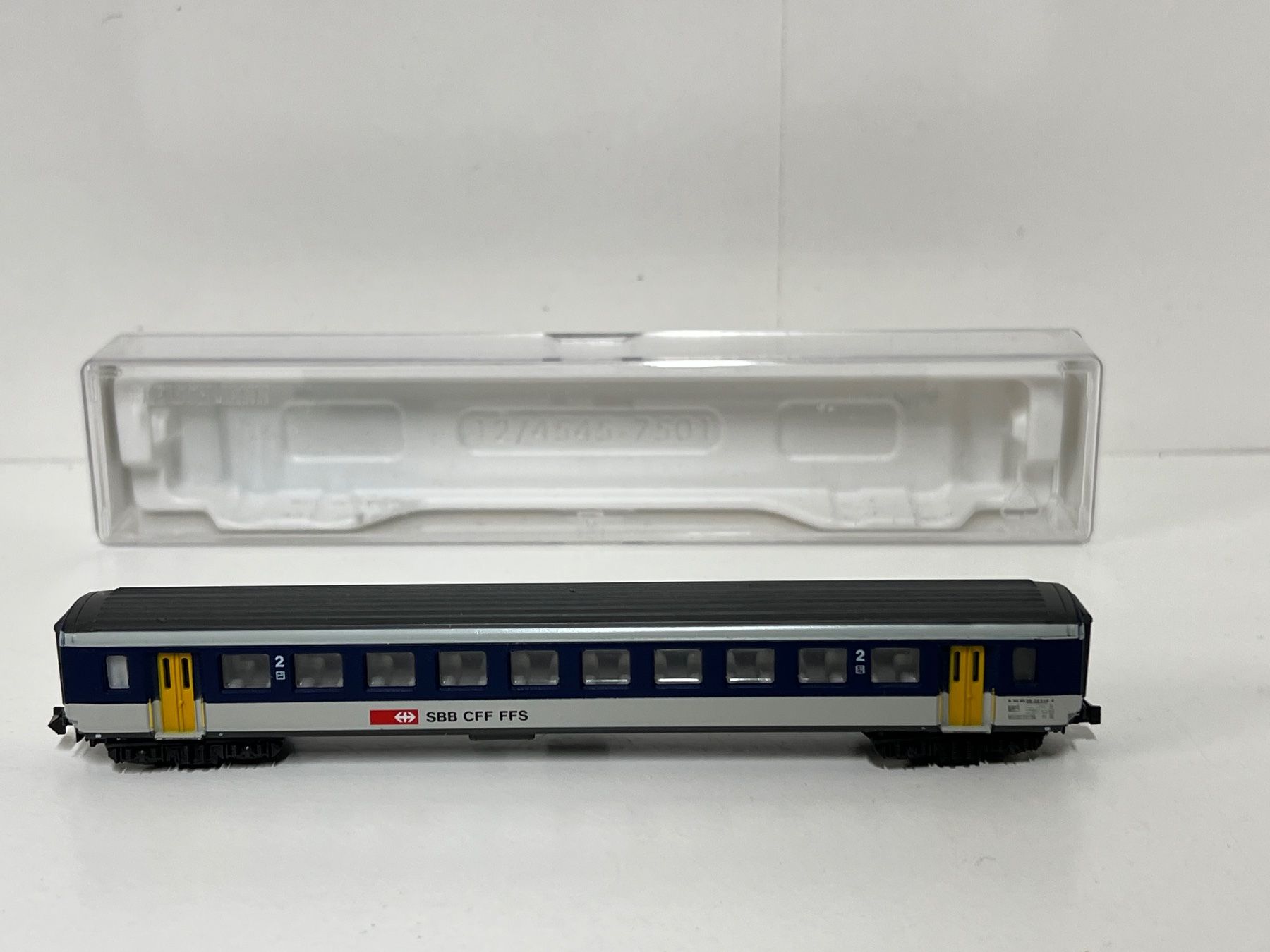 Lima Modellini di ferrovie: LIMA NPZ SBB    2.Kl. Spur N – Usato da Neuenhof venduto da ludovicco