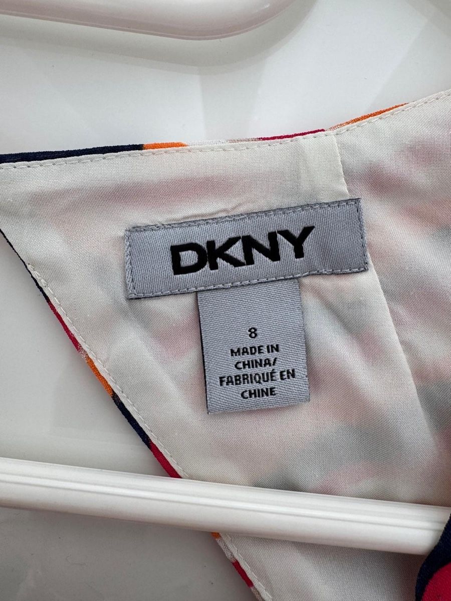 DKNY Vestiti: DKNY Sommerkleid, Gr. 8, bunt gemustert – Usato da Adligenswil venduto da agr_6pqd 2