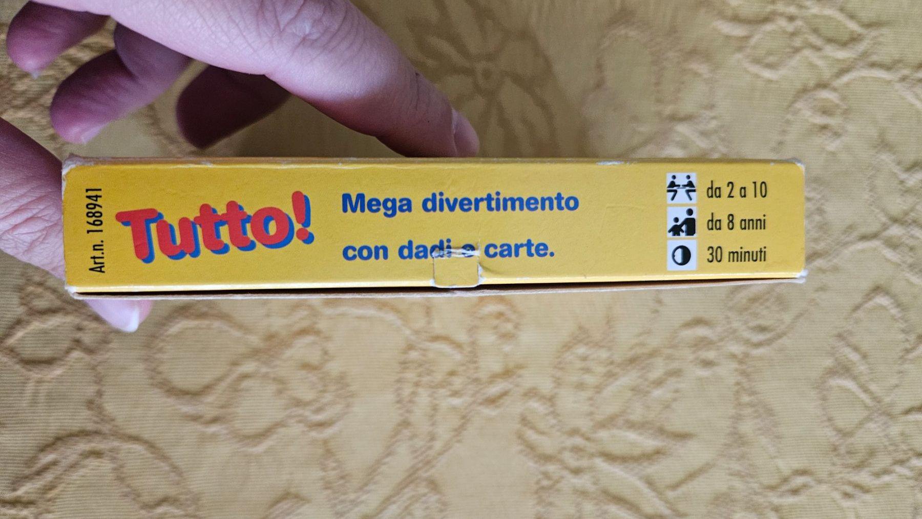 Giochi: Gioco "Tutto!" Mega divertimento con carte e dadi – Usato da Melano venduto da H-Sara 2