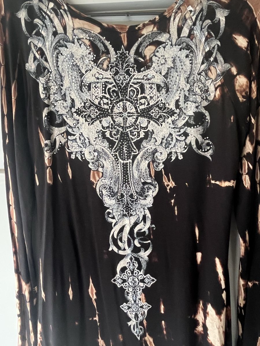 Top: Damen Kleid oder Oberteil Grösse XL mit Verzierung – Nuovo e nell'imballaggio originale da Uster venduto da Corina0111114 6