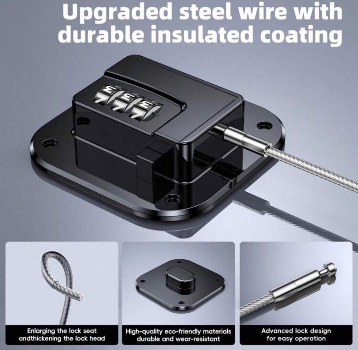 Cadenas: Schloss mit Zahlencode – Neuf avec emballage d'origine à Emmenbrücke par ShopDirect 4