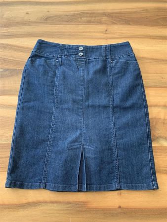 TAIFUN lässiger Top Jeans Rock/Jupe 38
