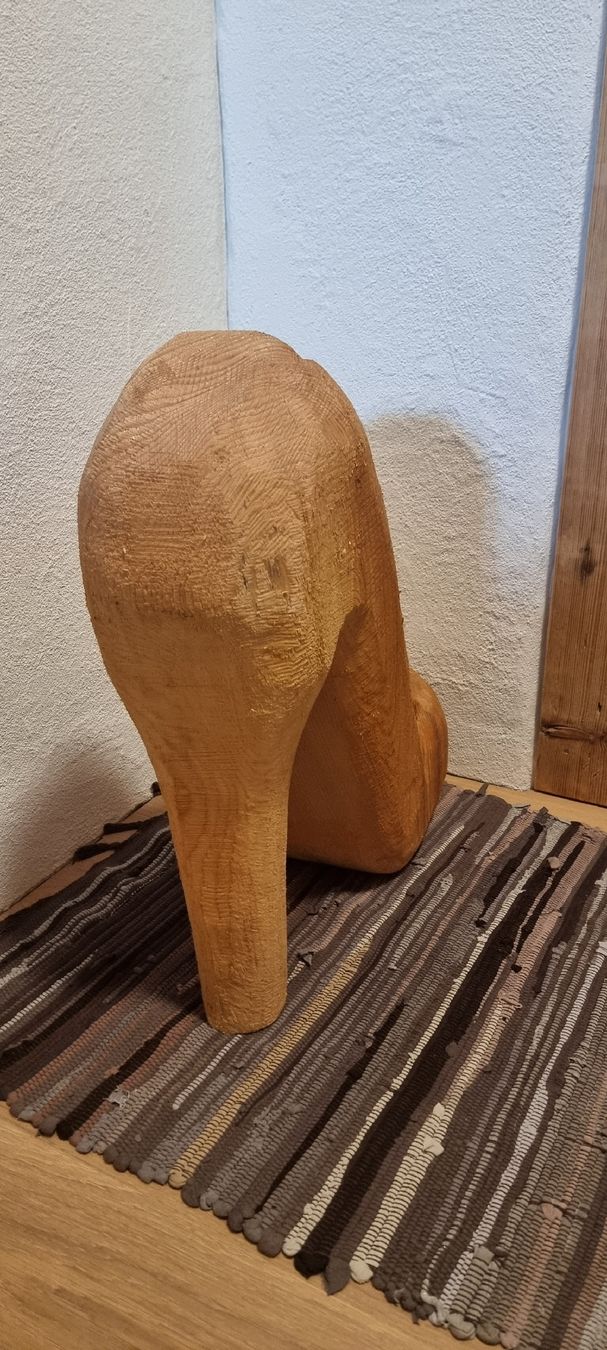 Sculture & Statue: Unikat Handgeschnitzter Highheel aus Holz – Nuovo (secondo la descrizione) da Heiden venduto da Butterflylady 2