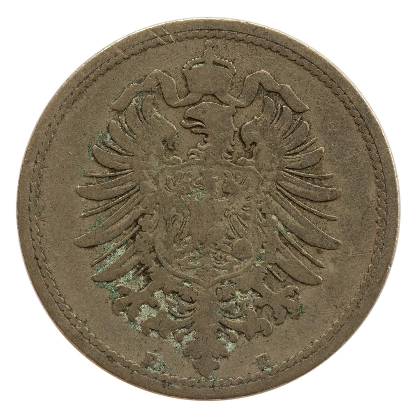 Tutti le monete: Deutschland Kaiserreich 10 Pfennig 1888 E – Usato da Rotkreuz venduto da num_6343 1