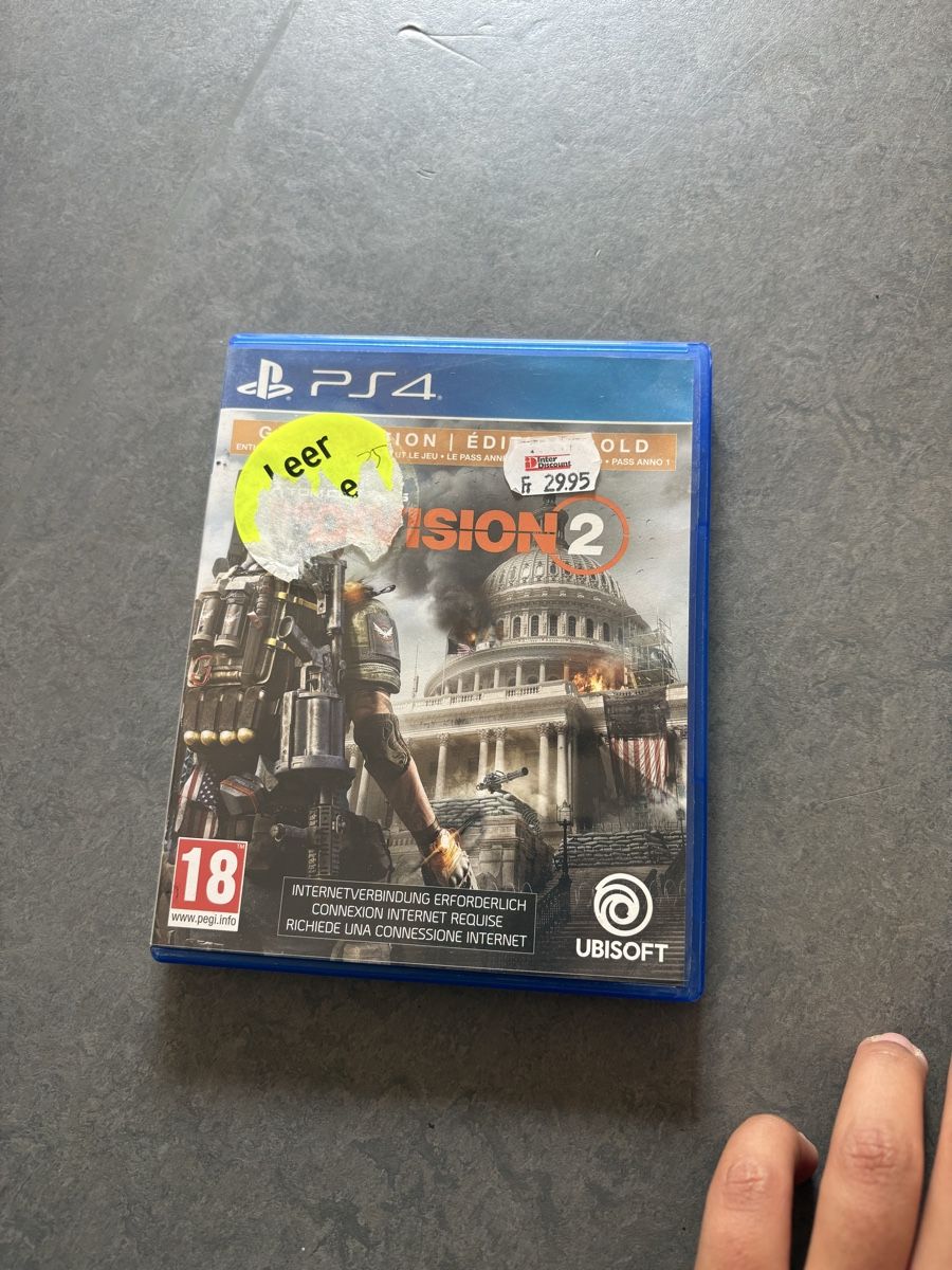 Sony Spiele: The Division 2 PS4 Disc – Gebraucht aus Aarau von lit_6z2s