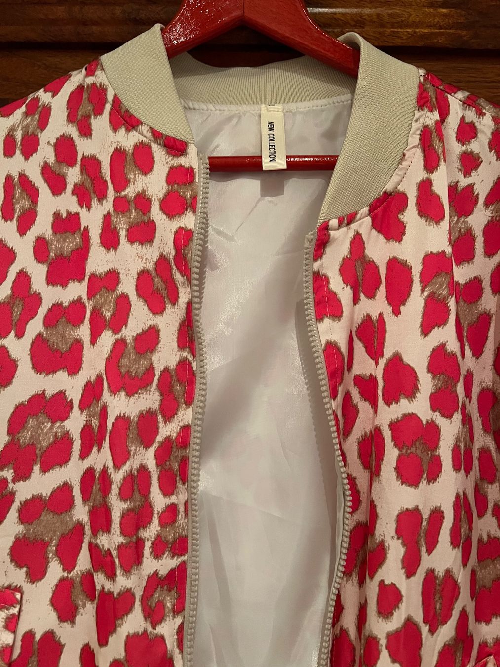 Giacche: Pink Leopard Jacke, Bomber Style NEU – Nuovo (secondo la descrizione) da Zürich venduto da Girasole232 1