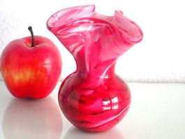 Vase Glas Mid Century Design Böhmen Schweden Murano Moretti?