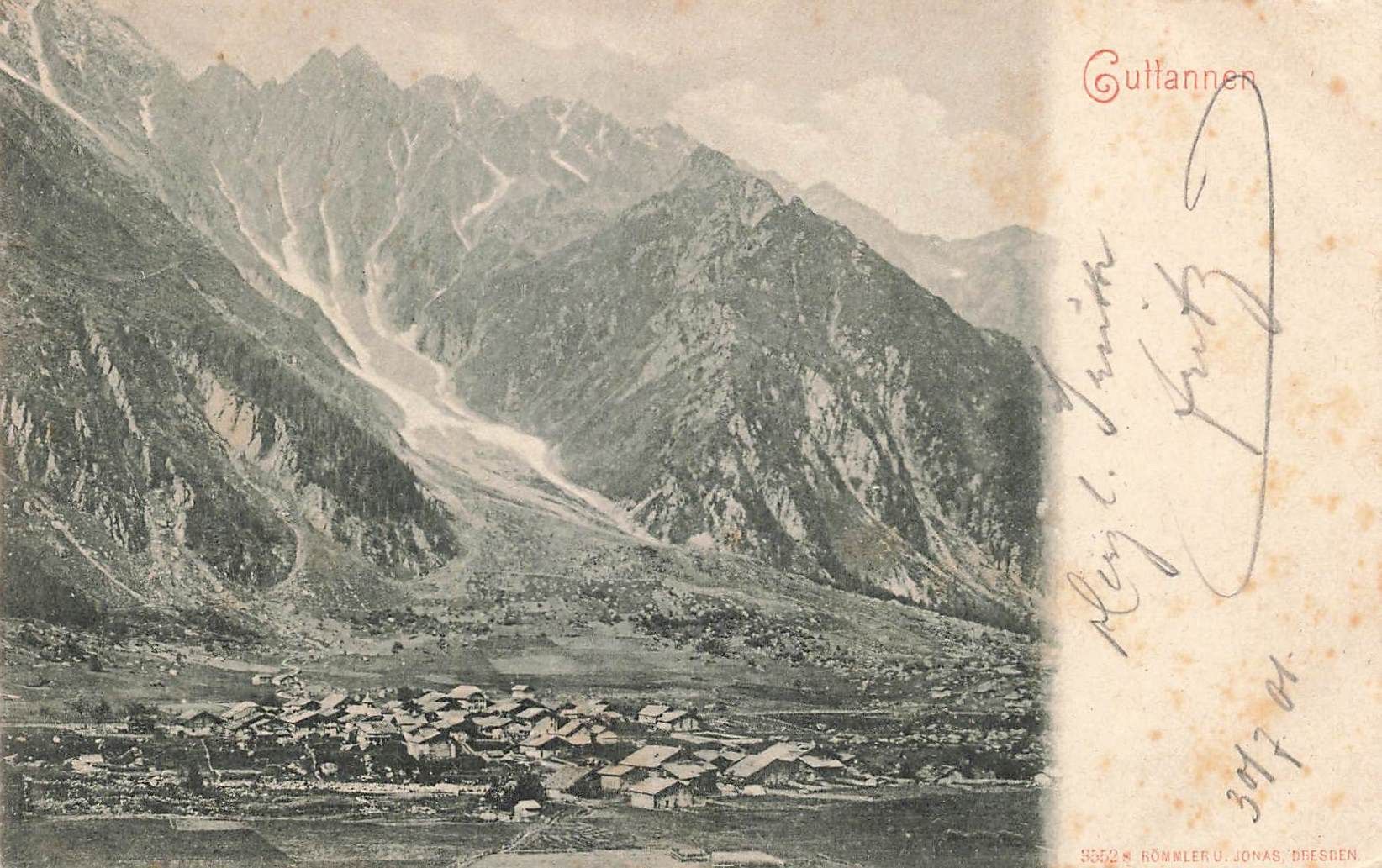 Cartoline postali: Guttannen – Usato da Biasca venduto da Blenio71