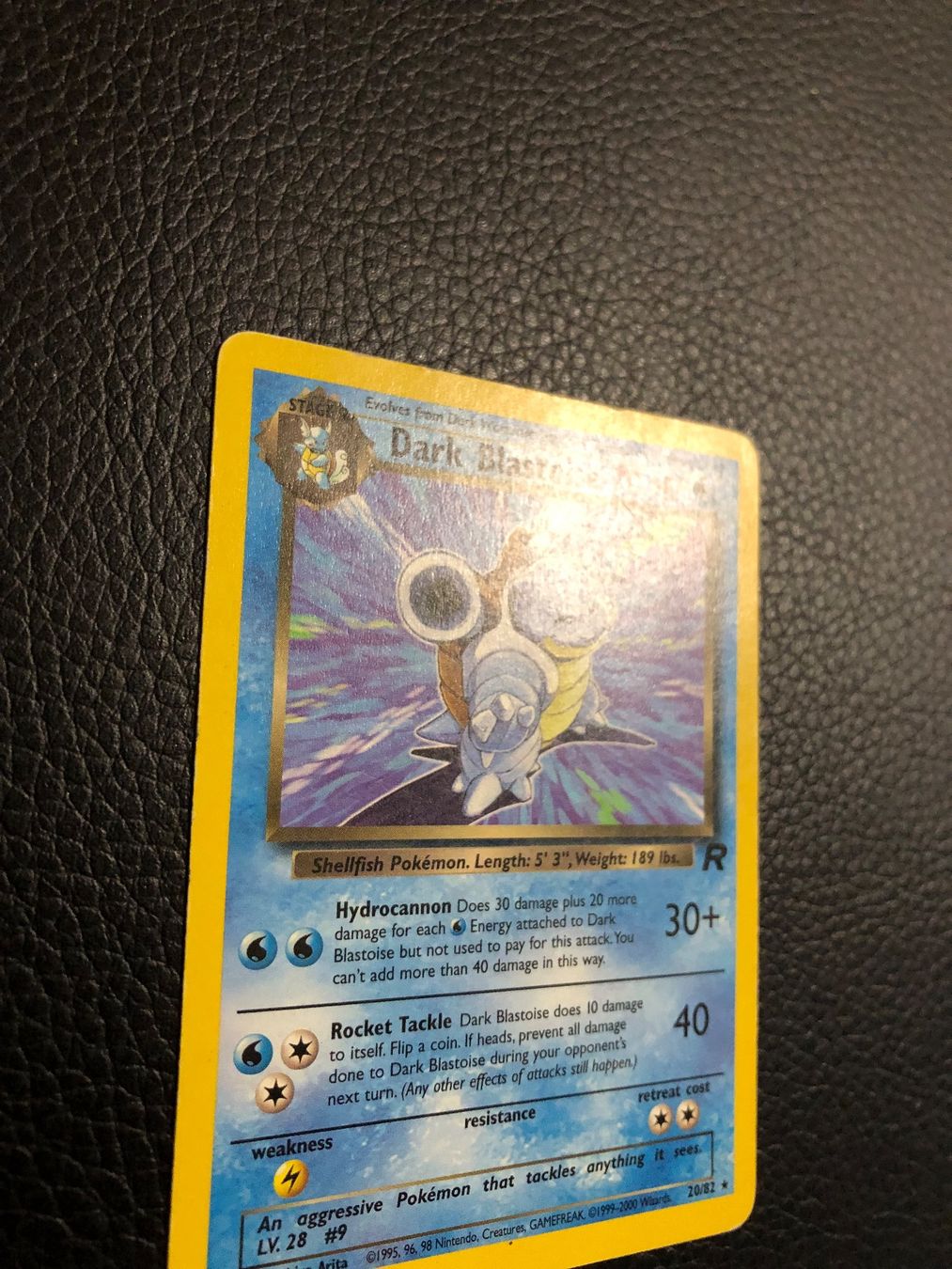 Pokémon Carte collezionabili: Team Rocket Dark Blastoise rare 20/82 Ab 1 – Usato da Paradiso venduto da Pkmn10 1