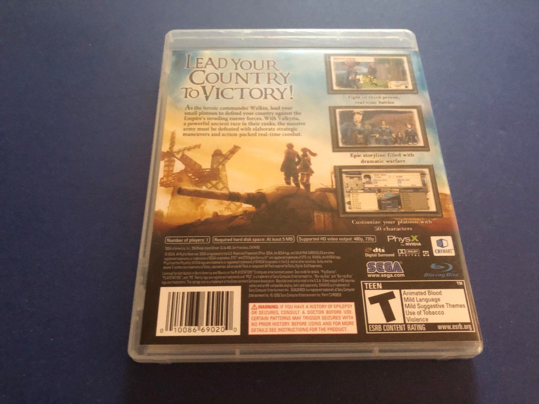 Sony Spiele: VALKYRIA CHRONICLES SPIEL FÜR PS3 – Gebraucht aus Hägendorf von Briansgameshop 1