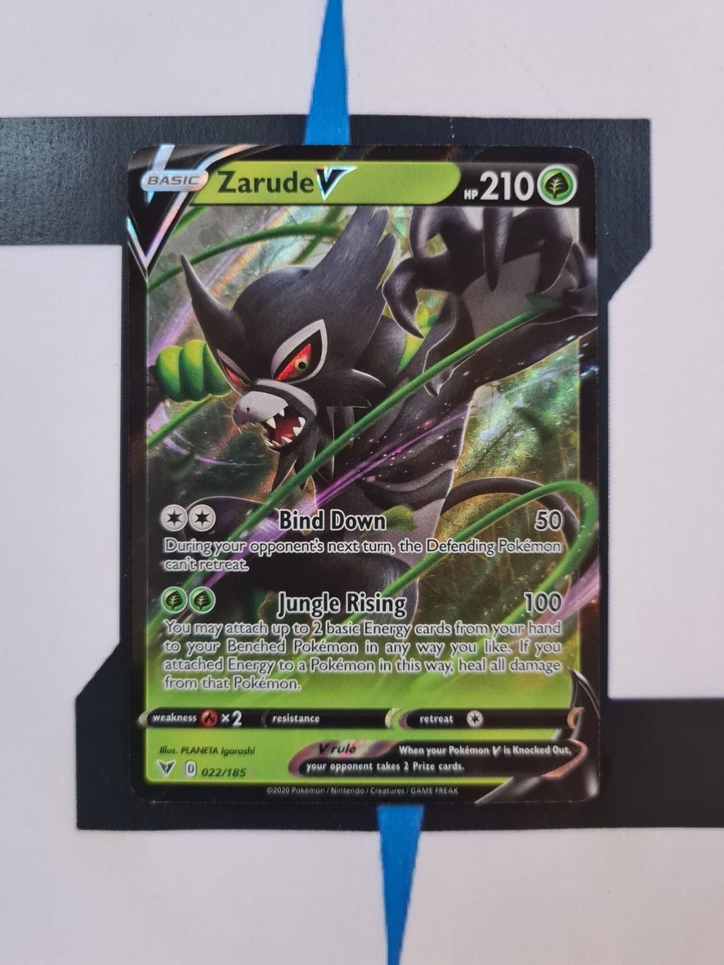 Pokémon Sammelbilder & Trading cards: Zarude V VIV22 EN NM – Neu (gemäss Beschreibung) aus Basel von Zadoys