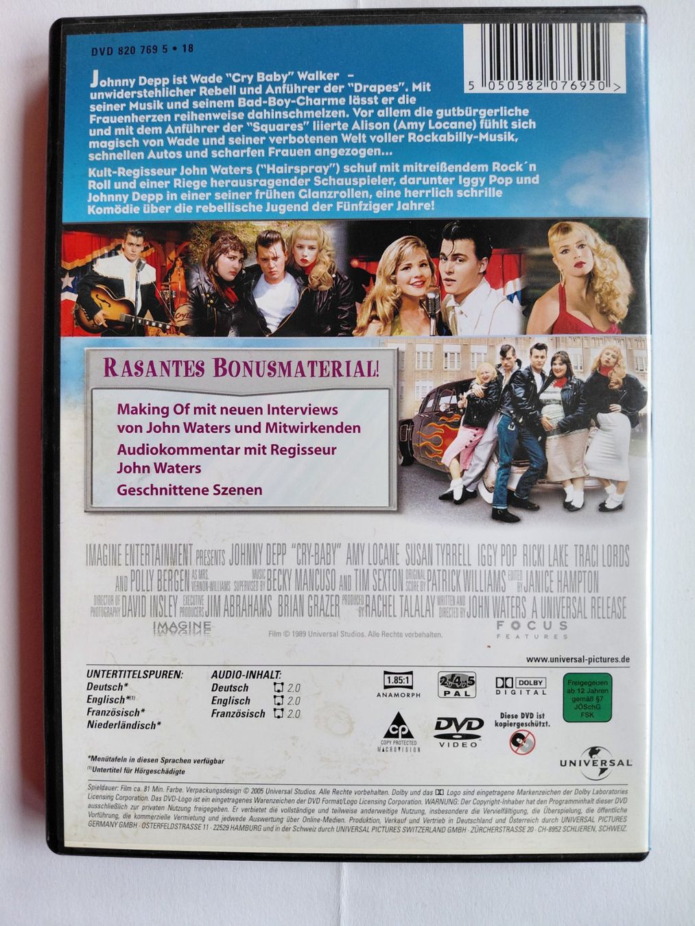 Tutti i DVDs: CRY BABY (avec VF) – Usato da Denges venduto da Hellboy10 1