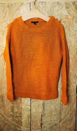 Rustikaler AMISU Pullover Yellow - S