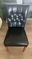 4 schwarze Stühle Esszimmer