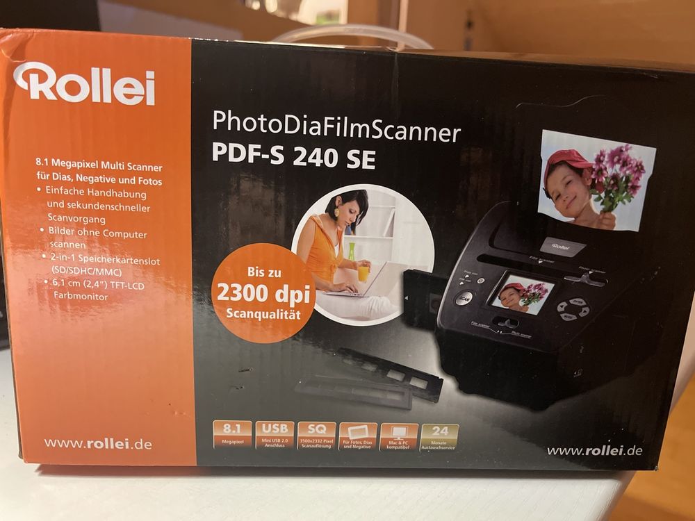 Rollei Foto und Dia Scanner PDF-S 240 SE | Kaufen auf Ricardo