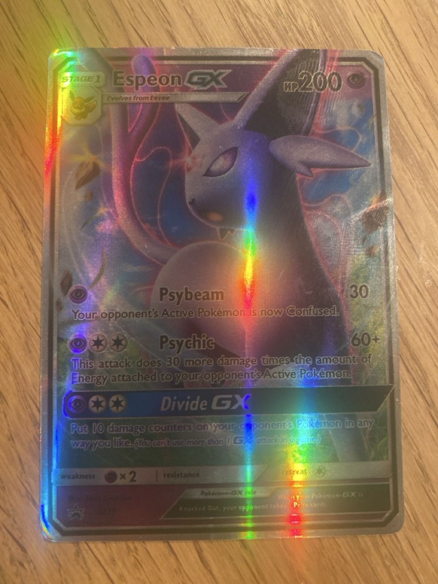 Pokémon Carte collezionabili: Espeon GX – Usato da Tägerig venduto da oiluig83
