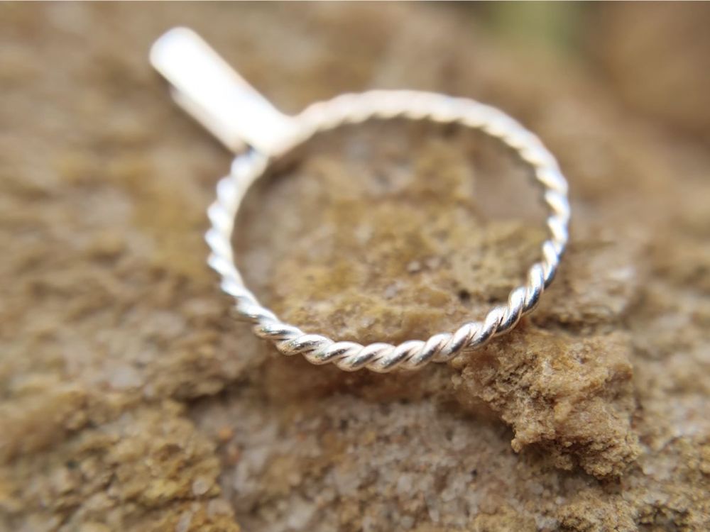 Tensorring Aus Kupfer - Spiritueller Energiering Verstellbar