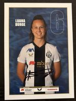 Luana Bürge Autogrammkarte FCZ Frauen signiert 24/25