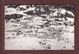 LEYSIN vu d'avion en hiver