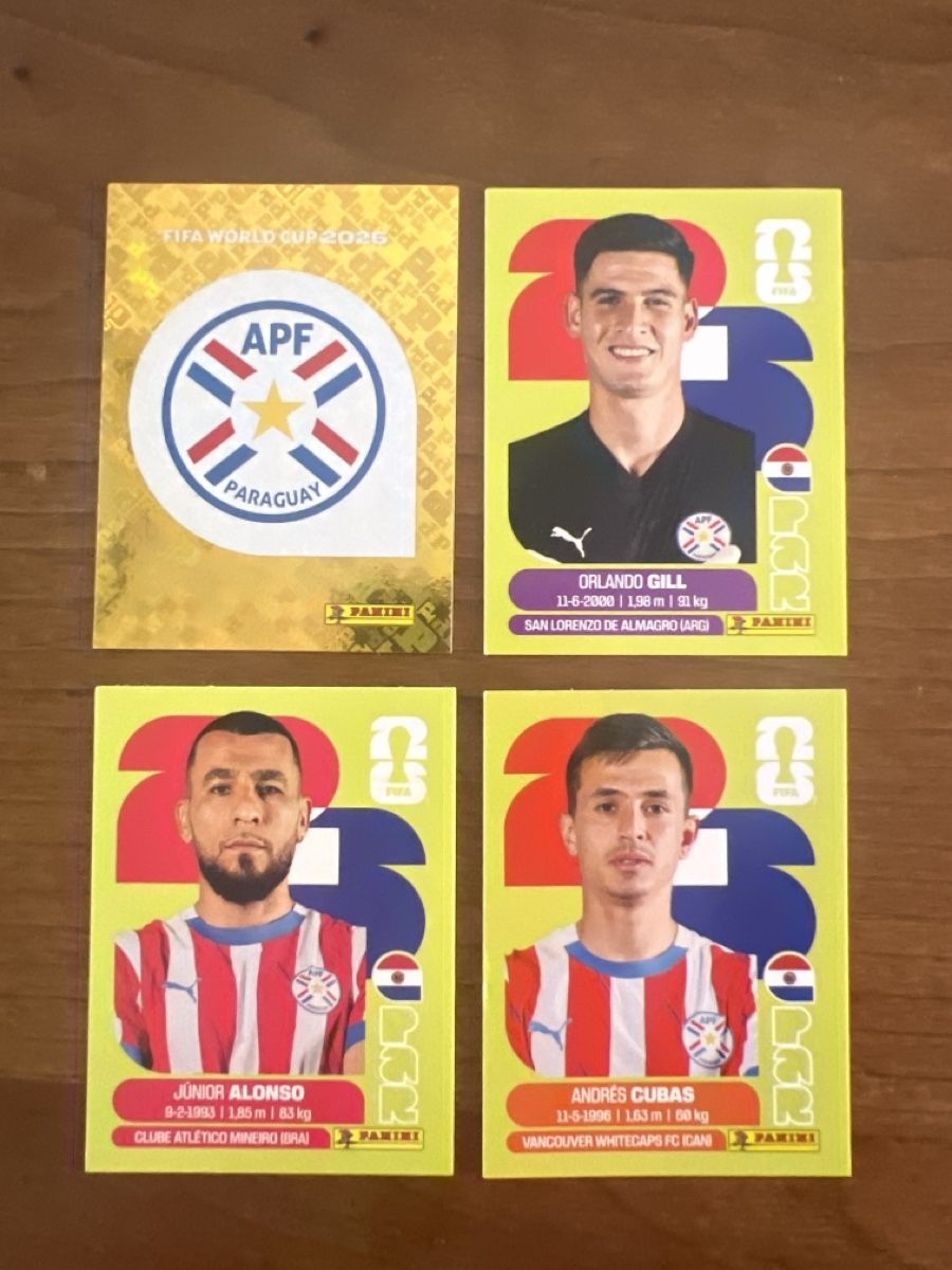 Panini Carte collezionabili: Panini Paraguay – Nuovo (secondo la descrizione) da Baar venduto da Maexe01