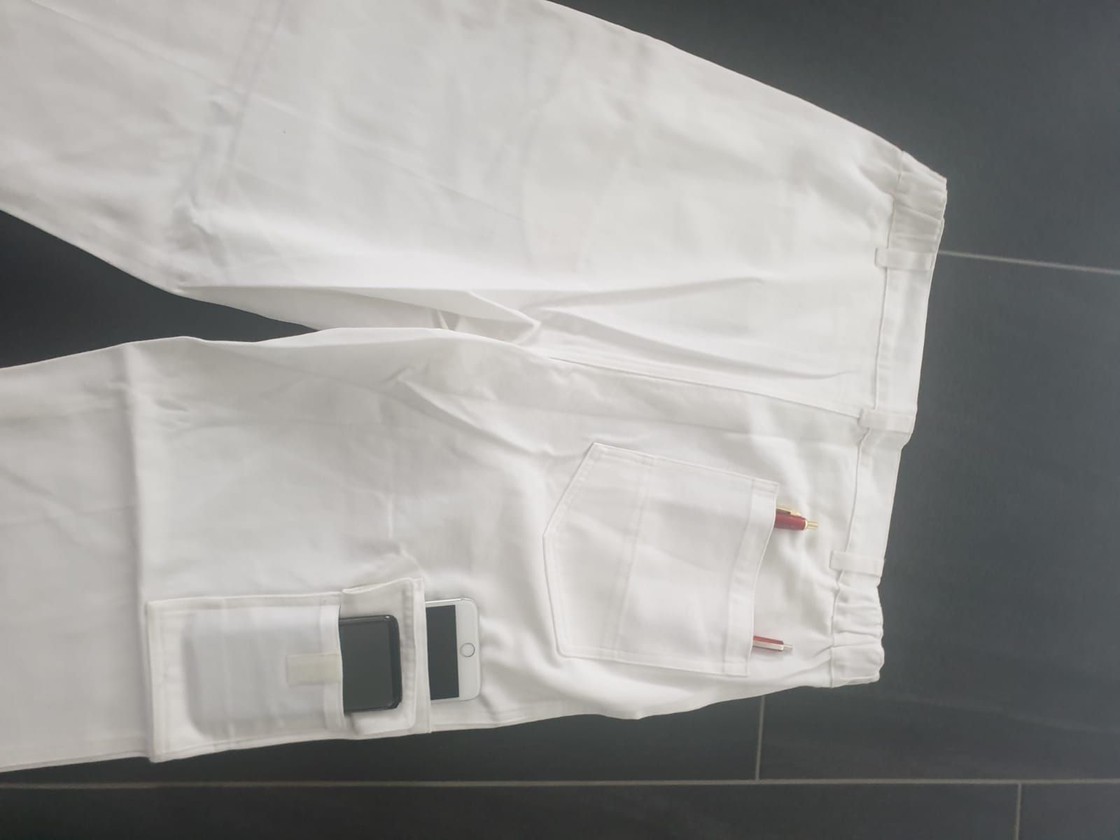 Pantaloni: Malerhose Gr.54(100%Baumwolle) – Nuovo (secondo la descrizione) da Bischofszell venduto da badza72 1