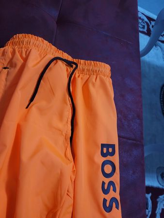 Herren Badehose, Orange, Gr. S - Sommer Hit!