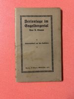 Ferientage im Engelbergertal von A. Stamm Separatabdruck aus