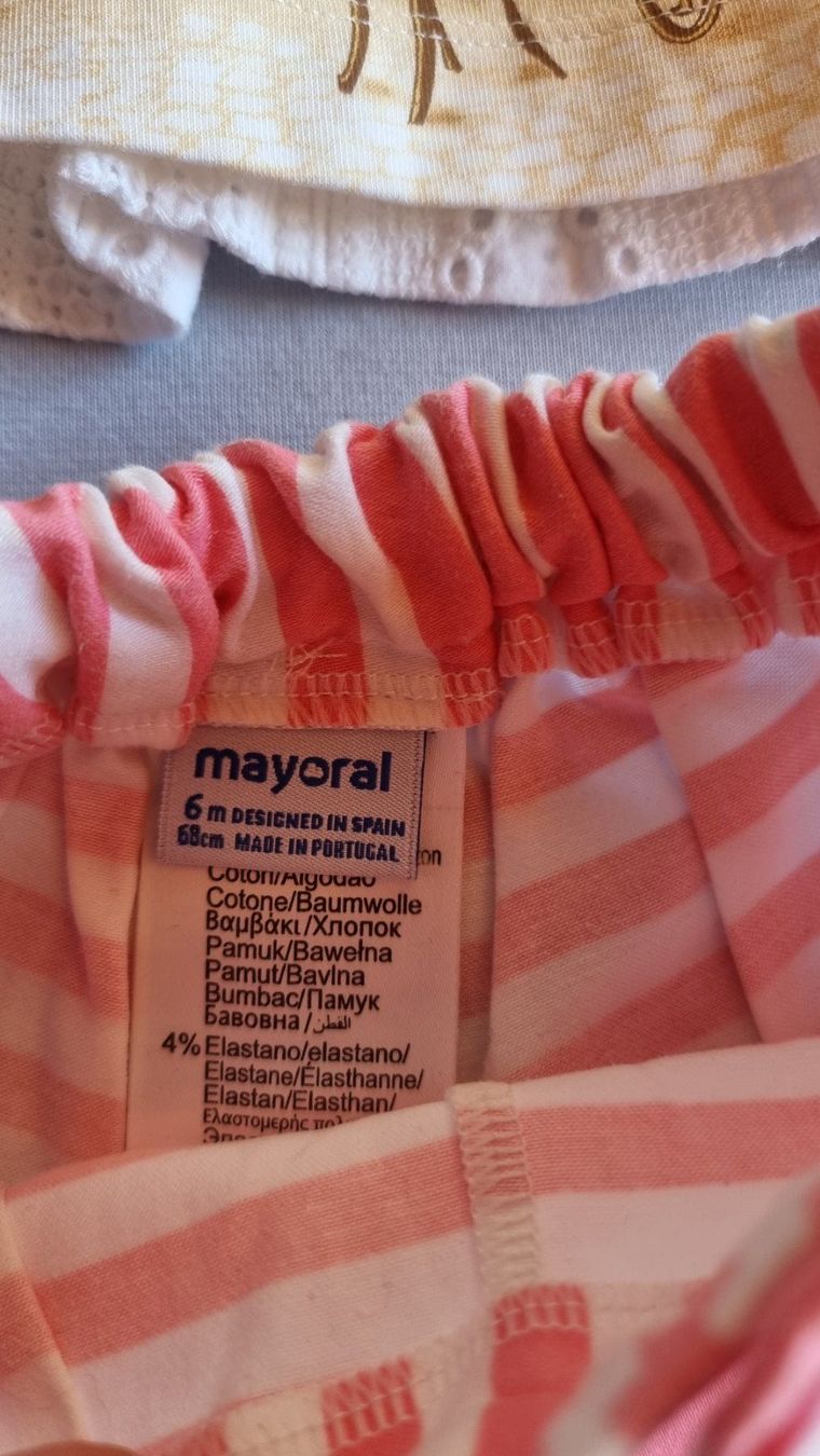 Mayoral Lotti & Set di vestiti: Ensemble top et short 68 mayoral – Usato da Les Breuleux venduto da Mily1991 3