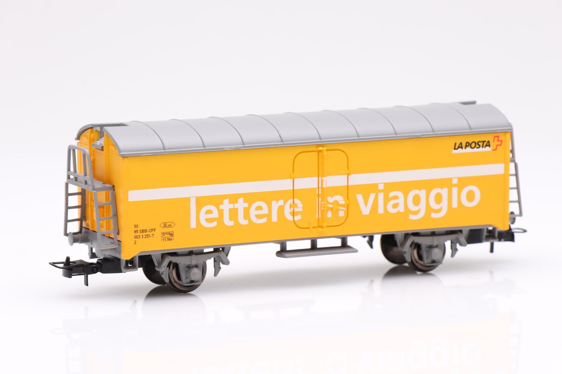 Lima Modelleisenbahnen: Lima SBB Z PTT Postwagen, H0 – Gebraucht aus Ried (Muotathal) von Modellbahn.swiss