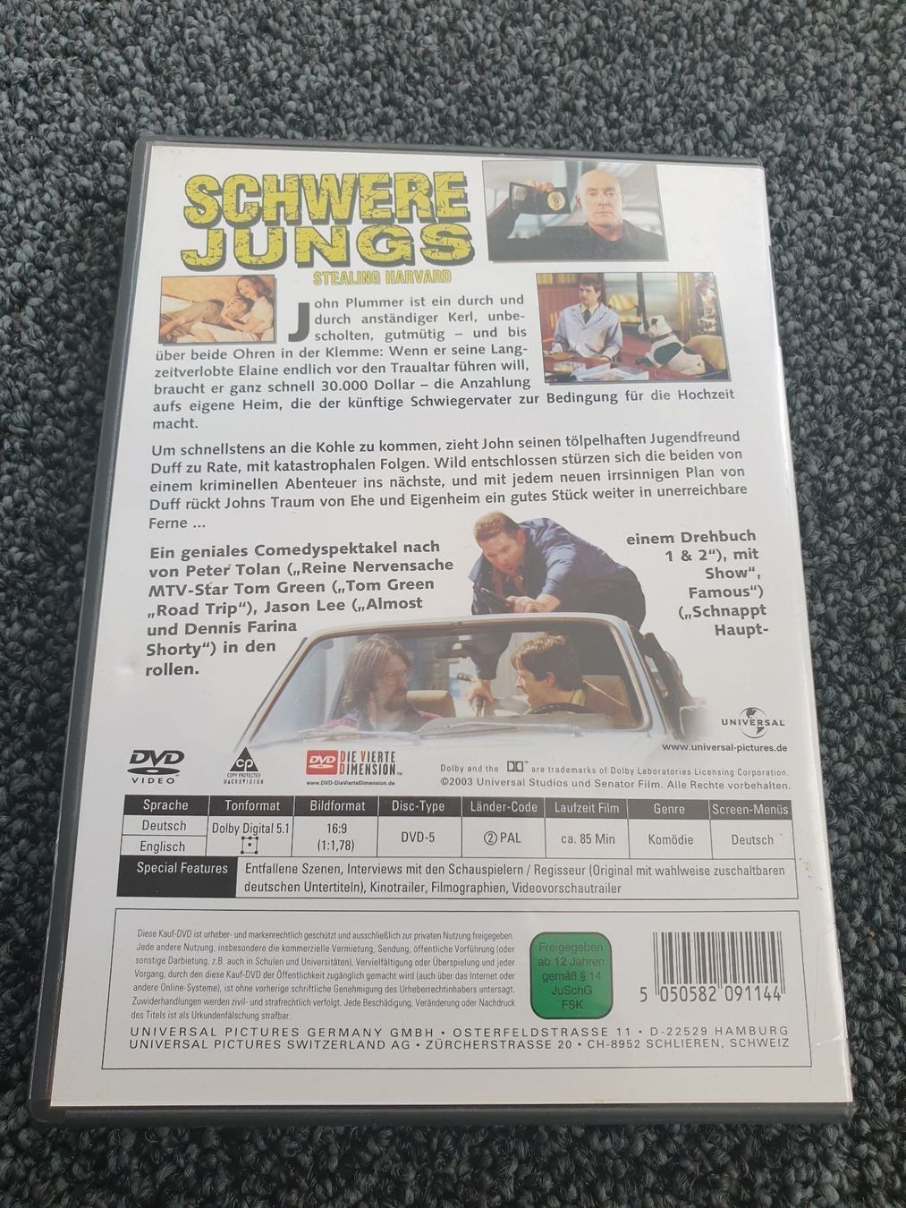 Tutti i DVDs: SCHWERE JUNGS(4171) – Usato da Ruswil venduto da Ruck.Zuck. 1