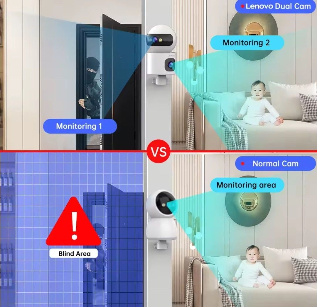 Lenovo Webcams: Baby Überwachungskamera mit Nachtsicht - dual Kamera – Neu und originalverpackt aus Winterthur von Deins_8j77 2
