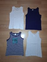 4 Unterhemden in Gr. 110/116