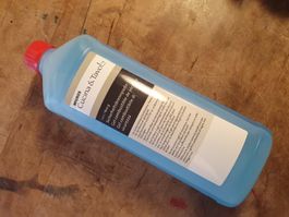 Sicherheitsbrennpaste angebraucht