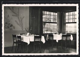 Jongny s. Vevey, Innenansicht Restaurant