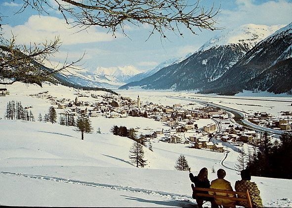 Ansichtskarten: SAMEDAN – Gebraucht aus Jona von philajona