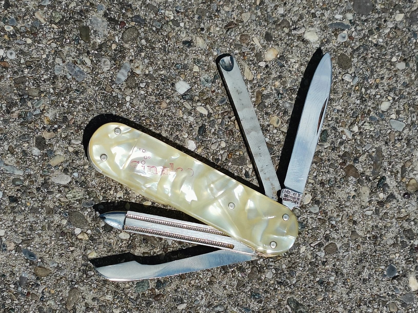 Solingen Taschenmesser: Vintage Werbe Sackmesser Solingen mit Werbung "Sinalco" – Gebraucht aus Brugg AG von Ente015 3