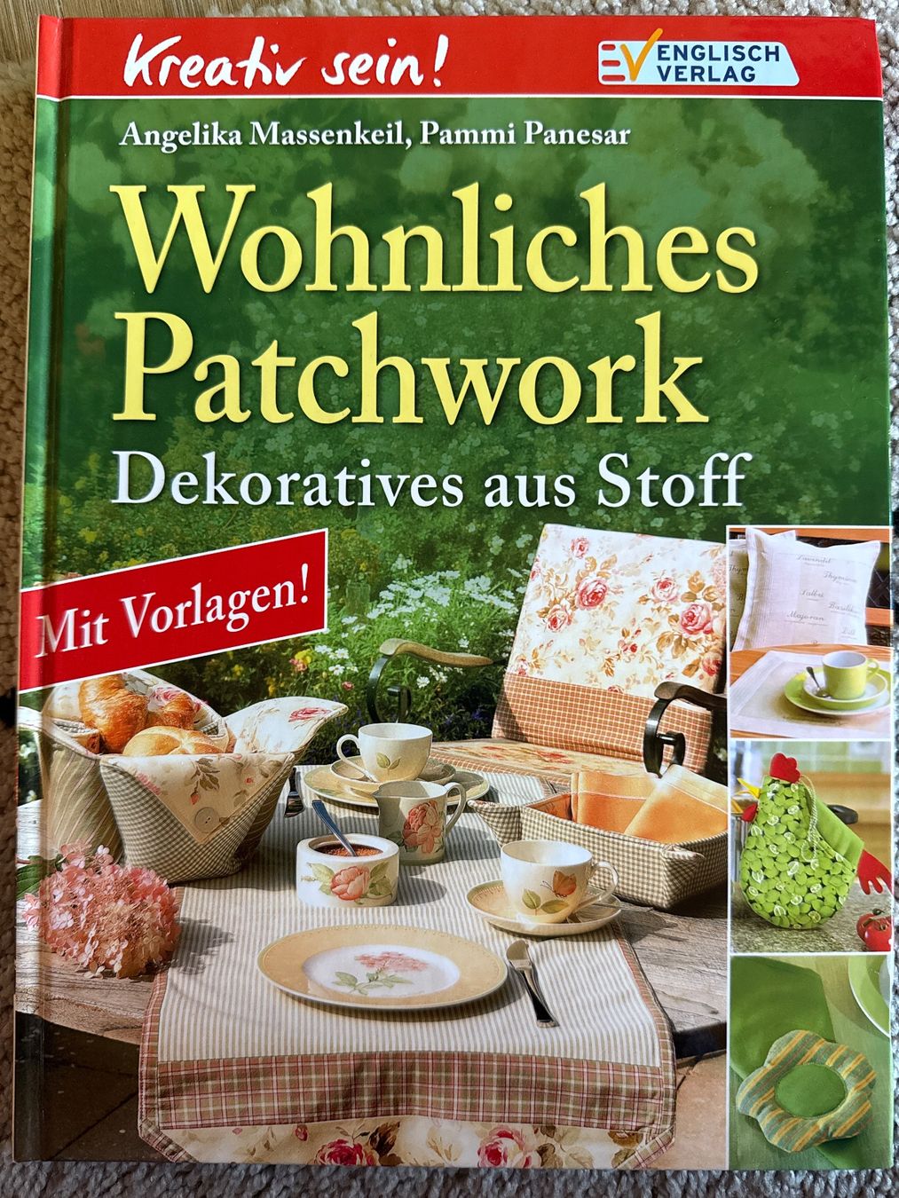 Libri: Buch Wohnliches Patchwork – Nuovo e nell'imballaggio originale da Andelfingen venduto da Judy0007