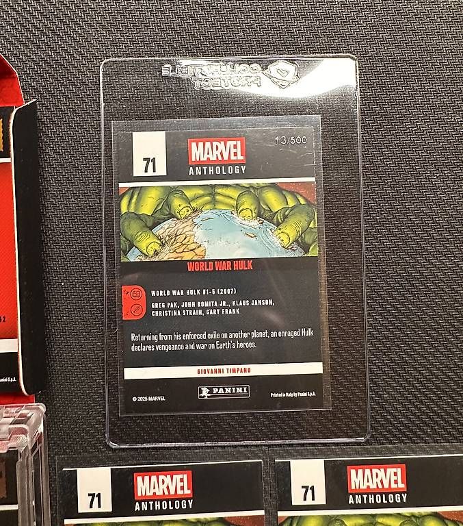 Cartes à collectionner: MARVEL ANTHOLOGY HULK SAMMLUNG  – D'occasion à Walliswil b.Wangen par Swiss-Trading-Bros 2