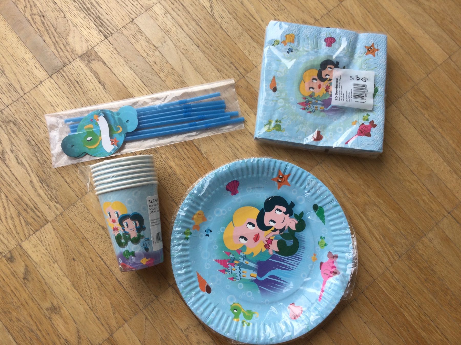 Tutte le decorazioni: Kinder Geburtstag Dekoration Set / under the See – Nuovo (secondo la descrizione) da Zürich venduto da ShadowVorlon 7