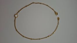 Armband goldfarben Edelstahl mit Stein