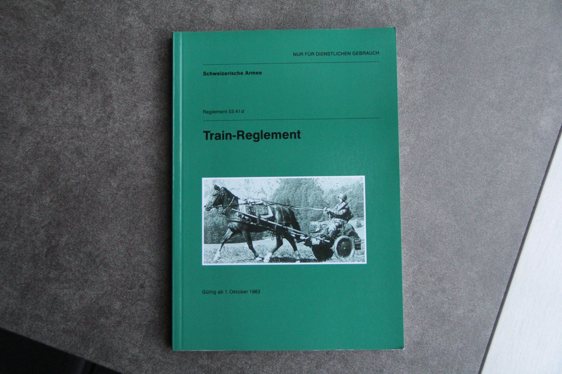 Bücher: Train Reglement, Regl. 53.41d – Gebraucht aus Belp von Tomsek