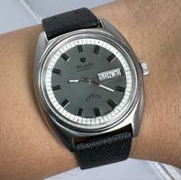 Nivada Automatic Rising Sun Day-Date Vintage Herrenuhr 39,5 