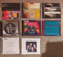 9 neuverpackte CDs des Amati Quartettes.