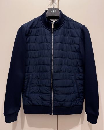 Veste matelassée homme M&S, dark navy, taille S