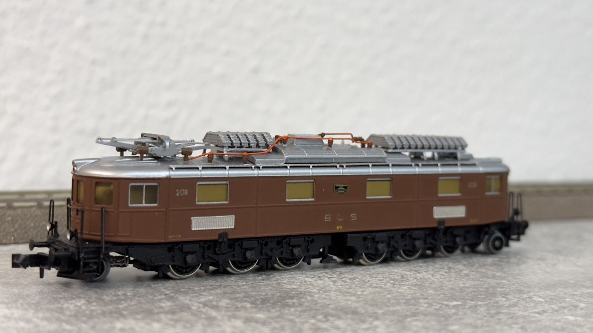 Fulgurex Modellini di ferrovie: Fulgurex BLS Ae 6/8, 208 Spur N Messing – Nuovo (secondo la descrizione) da Schlieren venduto da rat_lq6b 2