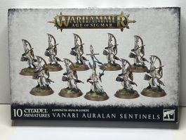 Warhammer, AoS, Lumineth, Vanari Aularan Sentinals