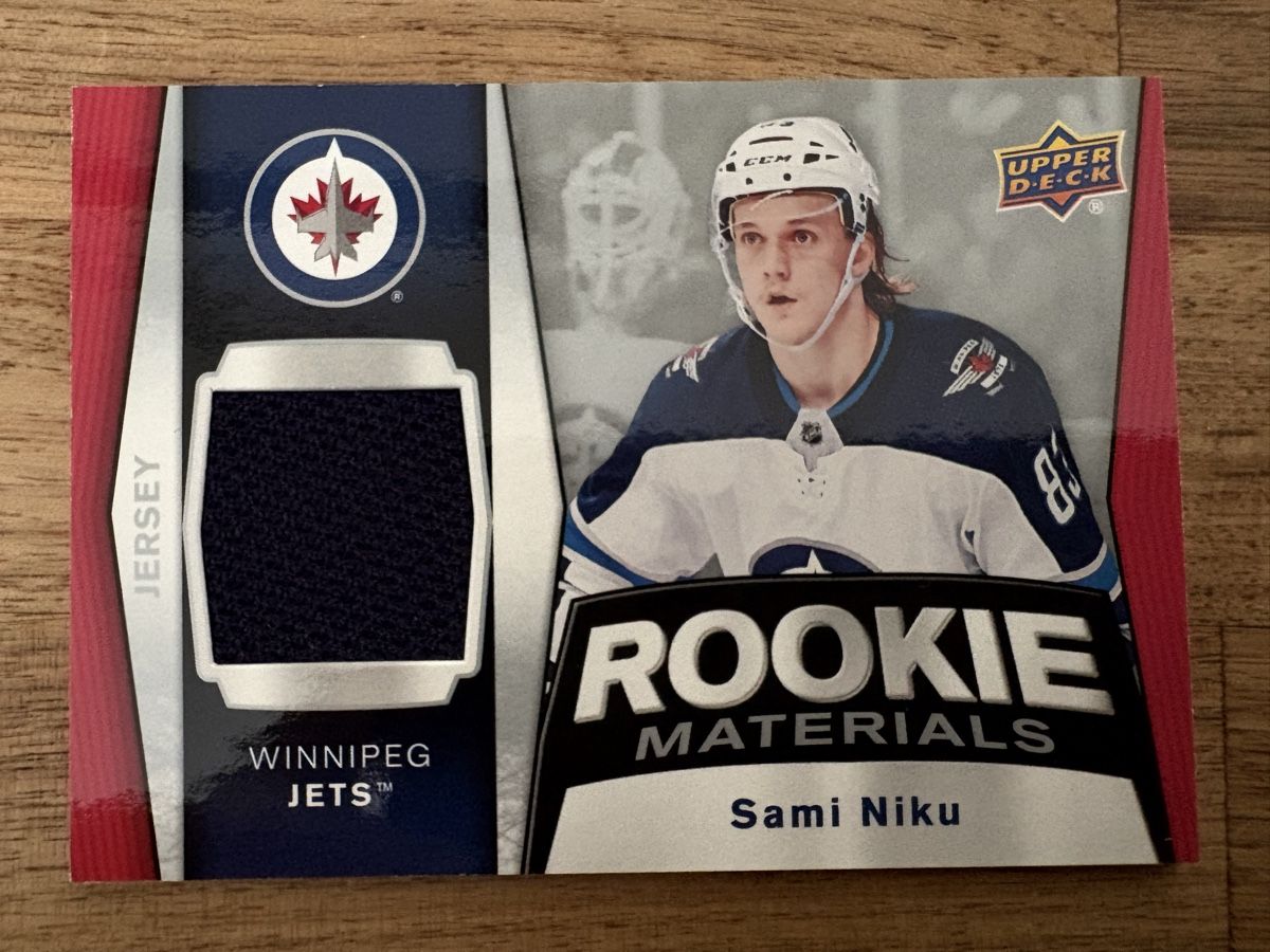 NHL Carte collezionabili: Game Jersey Card Sami Niku – Nuovo (secondo la descrizione) da Uttigen venduto da Brainbug